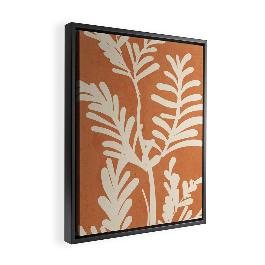Abstract Minimal -Plant 6 Framed Canvas Print Gallery Image 2