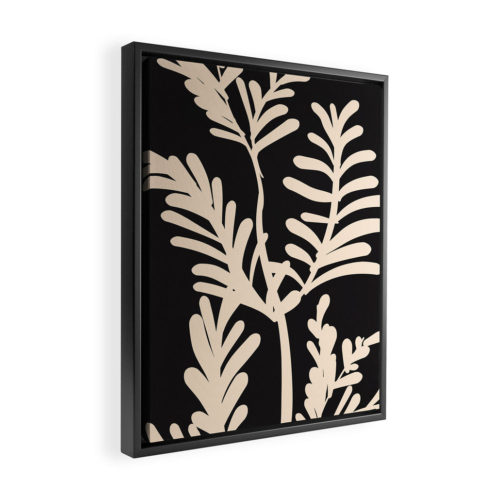 Abstract Minimal -Plant 6/2 Framed Canvas Print Gallery Image 2