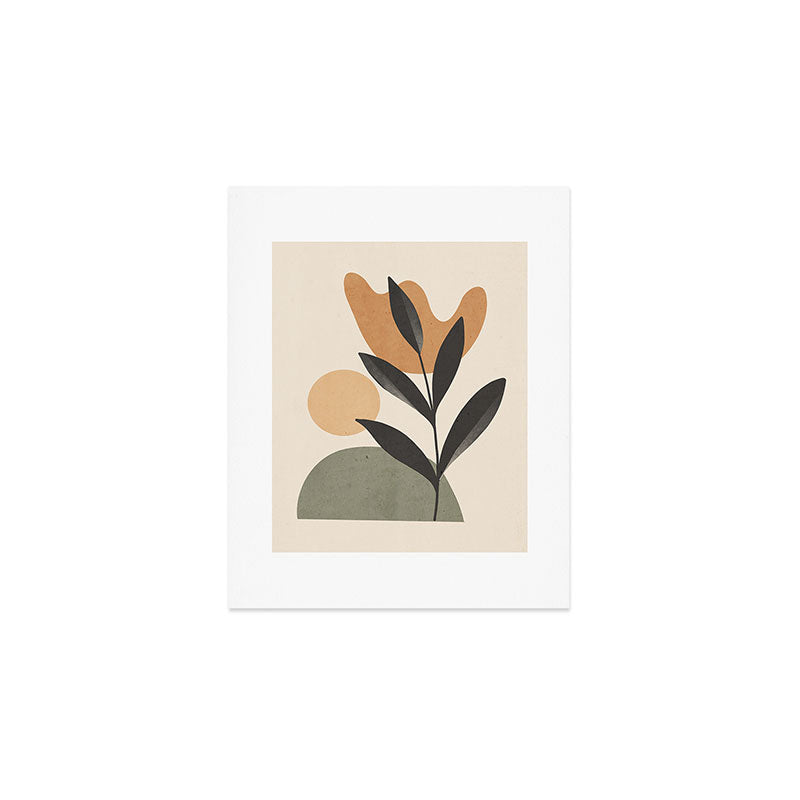 Abstract Minimal -Plant 9 Art Print Gallery Image 1