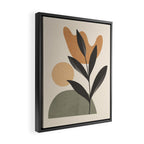 Abstract Minimal -Plant 9 Framed Canvas Print Gallery Image 2