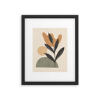 Abstract Minimal -Plant 9 Framed Art Print Gallery Image 5