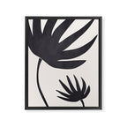 Abstract Minimal -Plant Framed Canvas Print Gallery Image 6