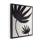 Abstract Minimal -Plant Framed Canvas Print Gallery Image 2