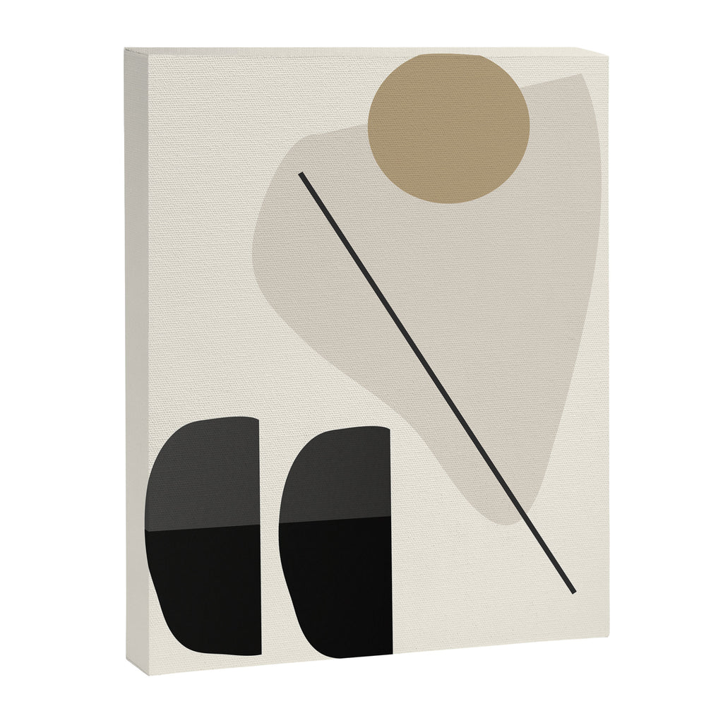 Abstract Minimal Shapes 107 Canvas Print Gallery Image 6