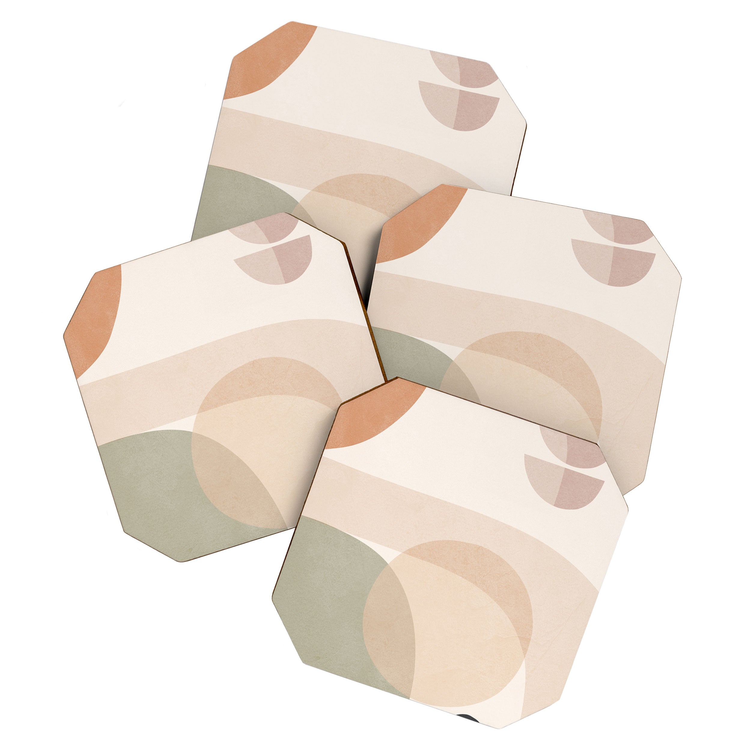 Abstract Minimal Shapes 11 Coaster Gallery Image 1