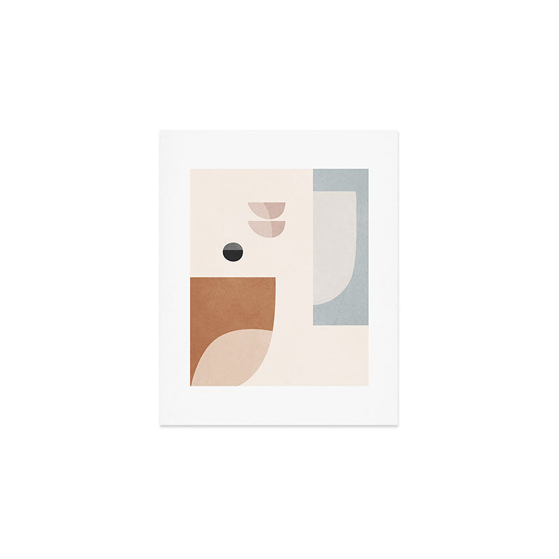 Abstract Minimal Shapes 12 Art Print Gallery Image 1