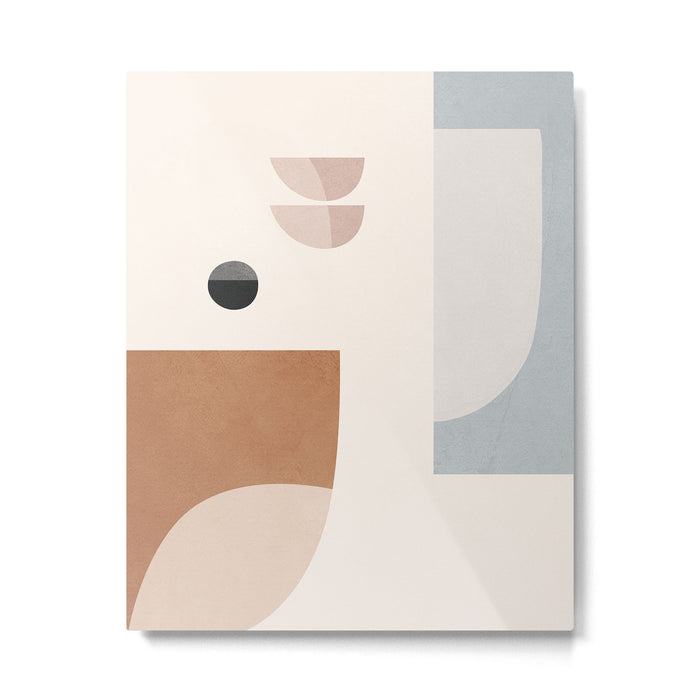 Abstract Minimal Shapes 12 Metal Print Gallery Image 1