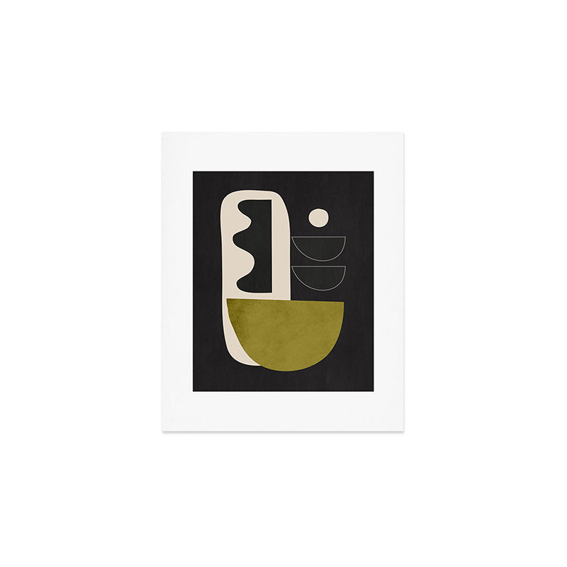Abstract Minimal Shapes 122 Art Print Gallery Image 1