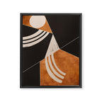 Abstract Minimal Shapes 130 Framed Canvas Print Gallery Image 6