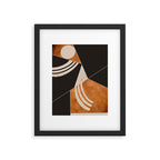 Abstract Minimal Shapes 130 Framed Art Print Gallery Image 5