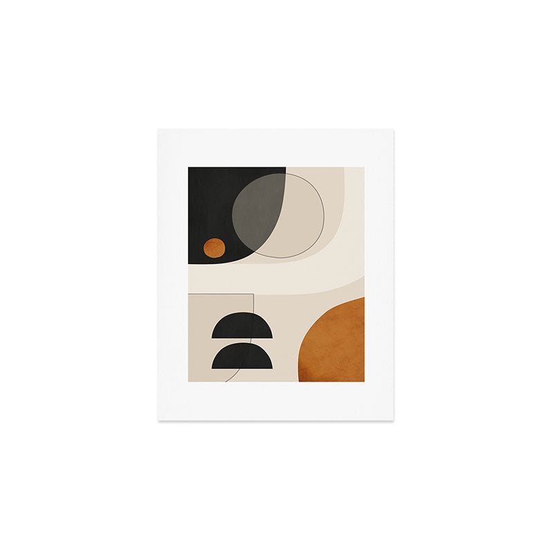 Abstract Minimal Shapes 133 Art Print Gallery Image 1