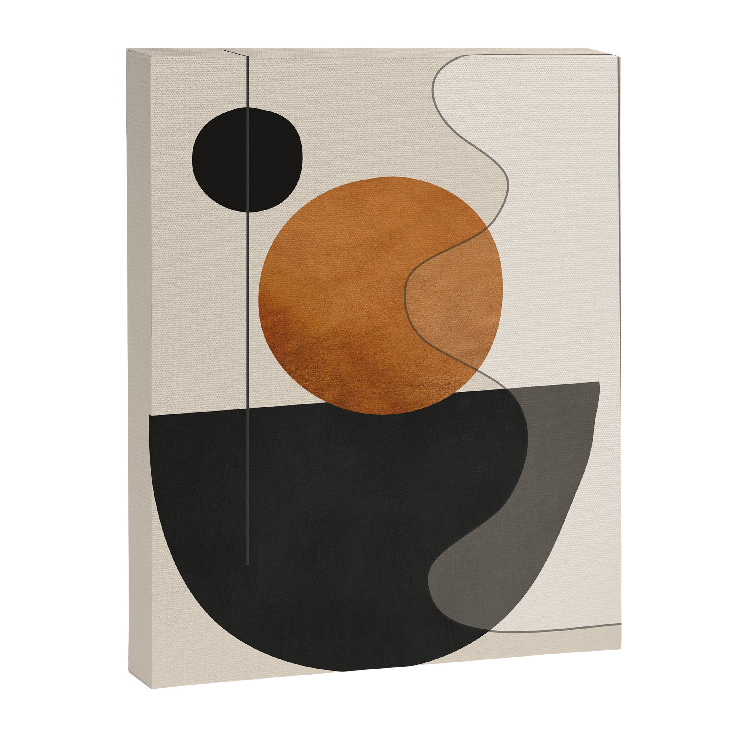 Abstract Minimal Shapes 135 Canvas Print Gallery Image 3