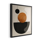 Abstract Minimal Shapes 135 Framed Canvas Print Gallery Image 2