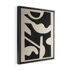 Abstract Minimal Shapes 139 Framed Canvas Print Gallery Image 2