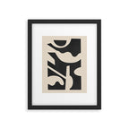 Abstract Minimal Shapes 139 Framed Art Print Gallery Image 5