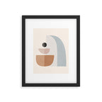 Abstract Minimal Shapes 14 Framed Art Print Gallery Image 5