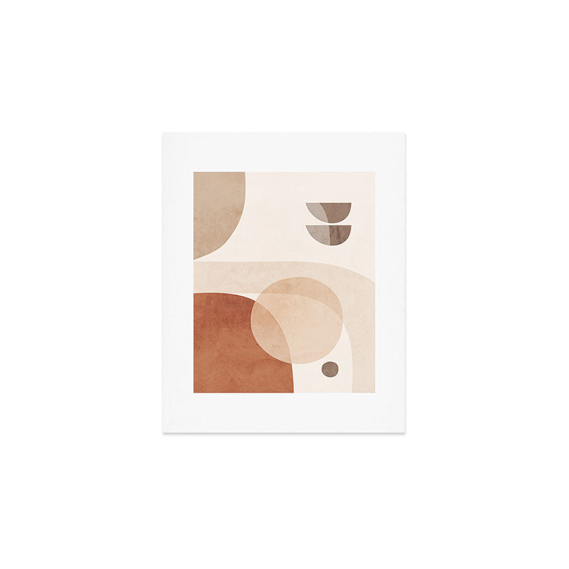 Abstract Minimal Shapes 16 Art Print Gallery Image 1