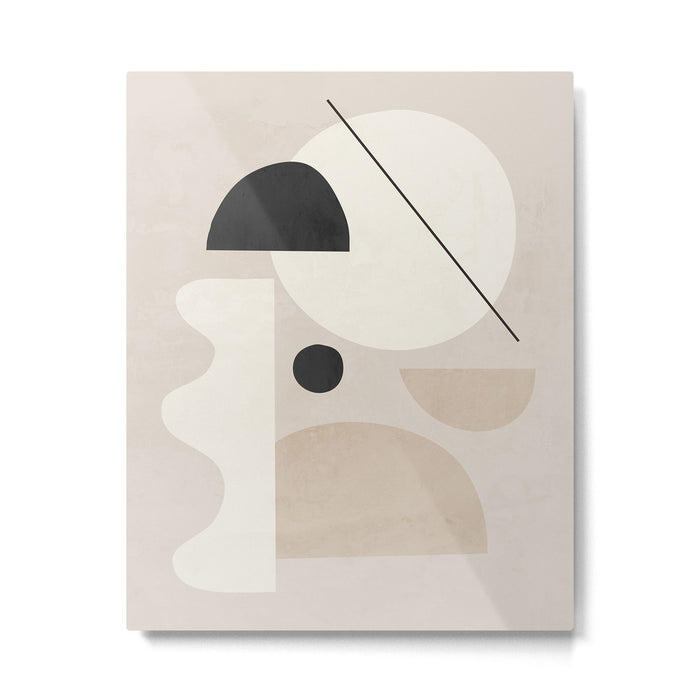 Abstract Minimal Shapes 25 Metal Print Gallery Image 1