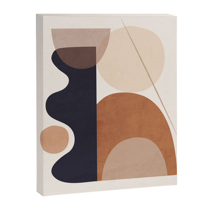 Abstract Minimal Shapes 218 Canvas Print Gallery Image 1