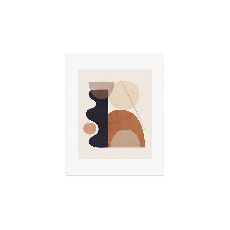 Abstract Minimal Shapes 218 Art Print Gallery Image 1