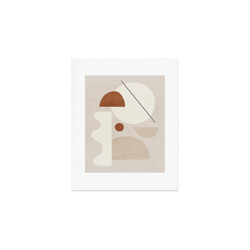 Abstract Minimal Shapes 22 Art Print Gallery Image 1