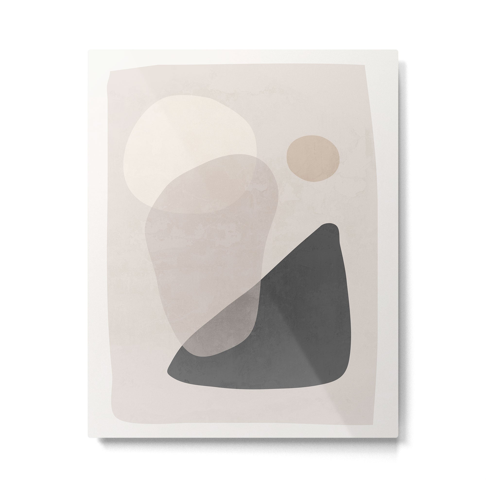 Abstract Minimal Shapes 26 Metal Print Gallery Image 4