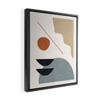 Abstract Minimal Shapes 29 Framed Canvas Print Gallery Image 2