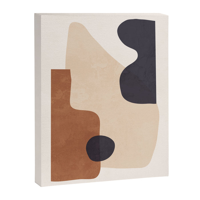 Abstract Minimal Shapes 32 Canvas Print Gallery Image 1
