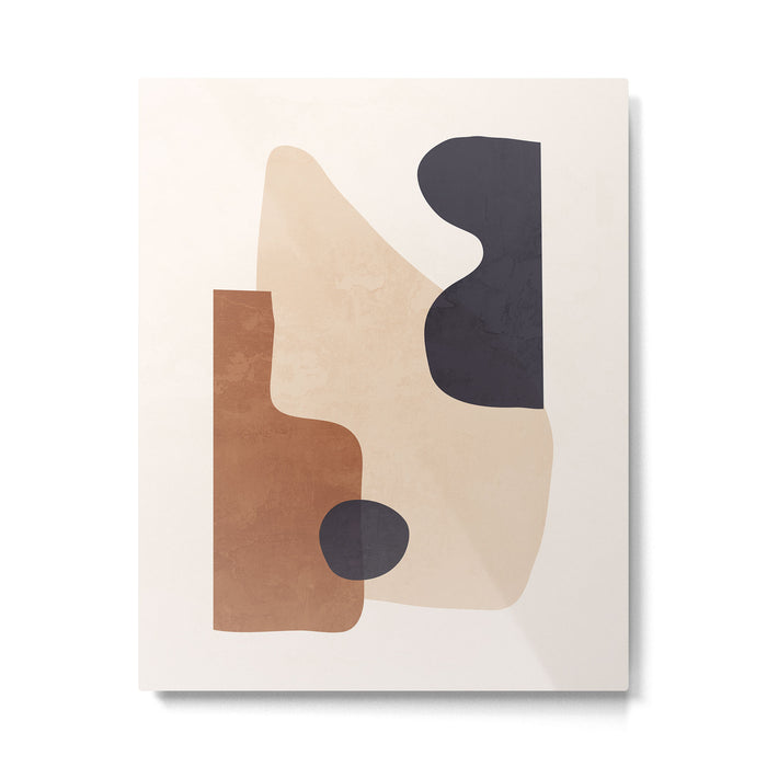 Abstract Minimal Shapes 32 Metal Print Gallery Image 1