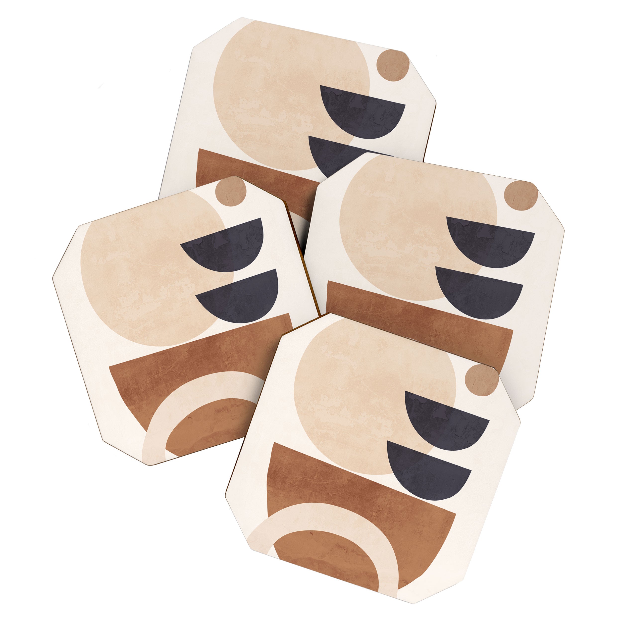 Abstract Minimal Shapes 33 Coaster Gallery Image 1