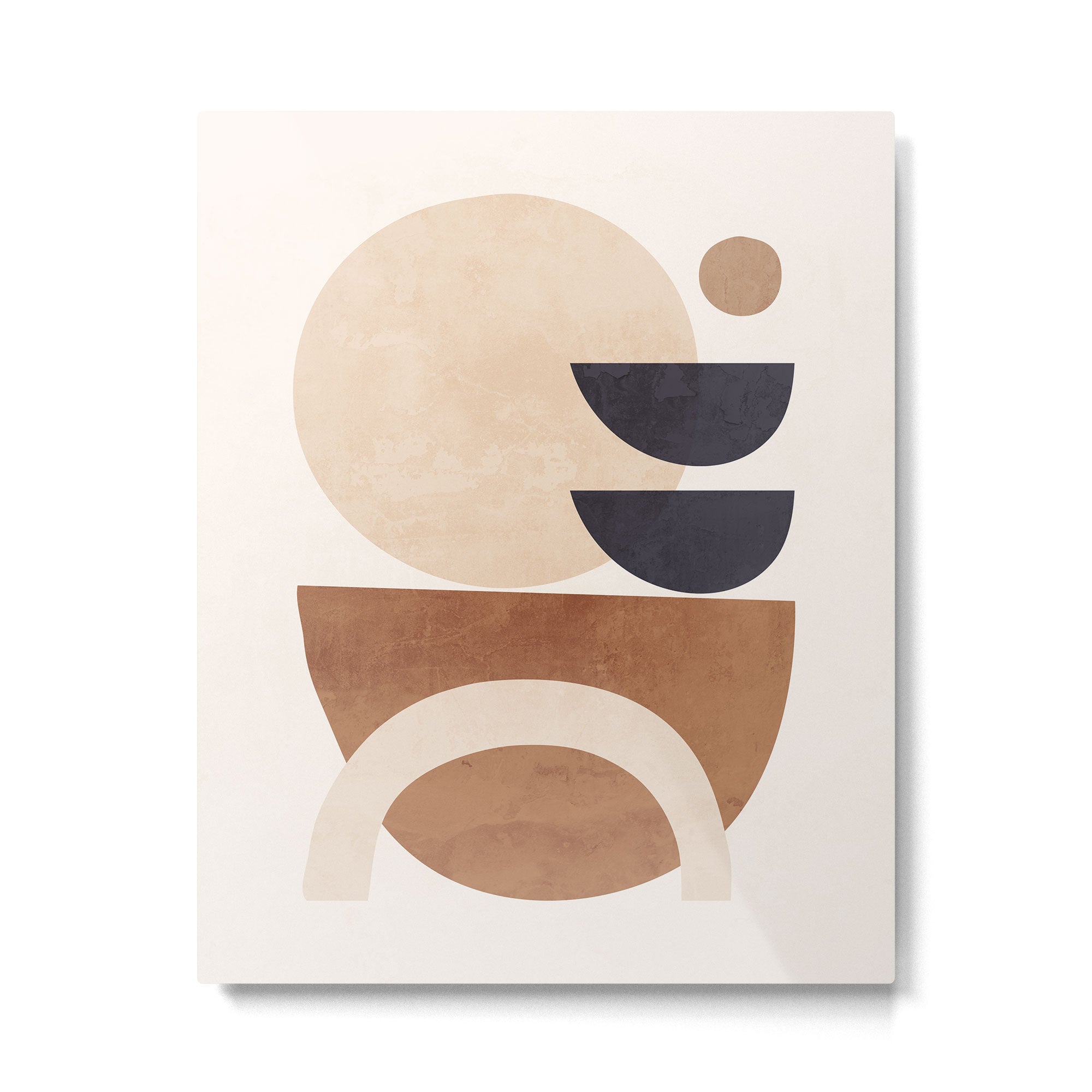 Abstract Minimal Shapes 33 Metal Print Gallery Image 4