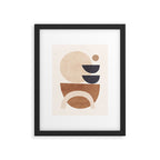 Abstract Minimal Shapes 33 Framed Art Print Gallery Image 5