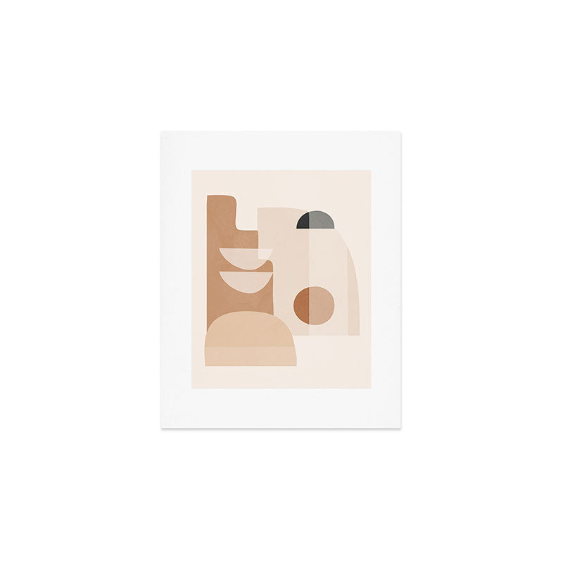 Abstract Minimal Shapes 5 Art Print Gallery Image 1
