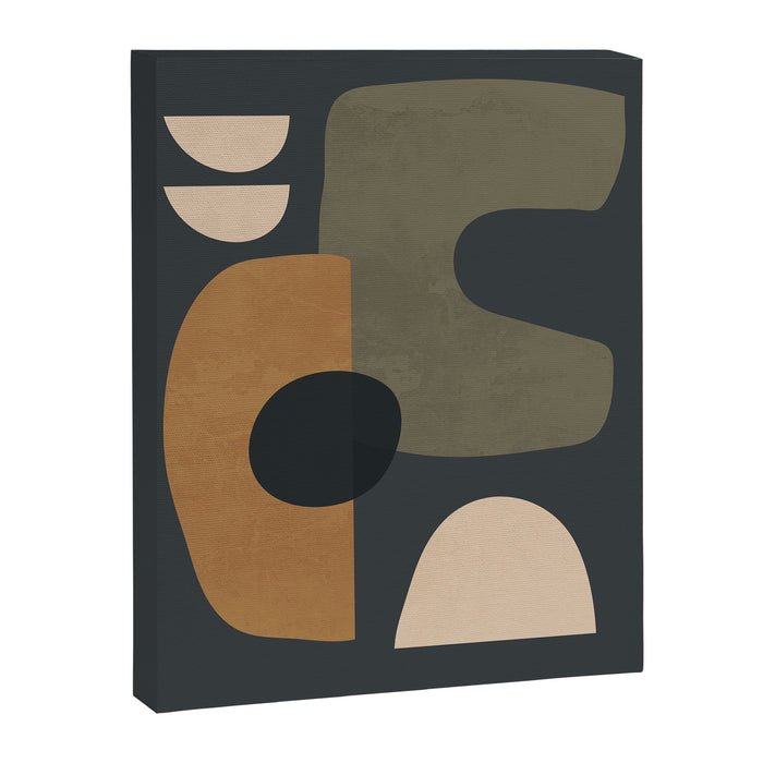 Abstract Minimal Shapes 76 Canvas Print Gallery Image 1