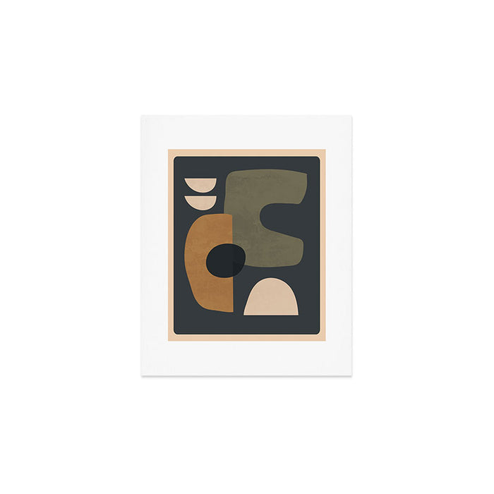 Abstract Minimal Shapes 76 Art Print Gallery Image 1
