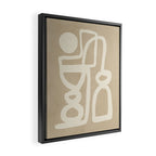 Abstract Minimal Shapes 78 Framed Canvas Print Gallery Image 2