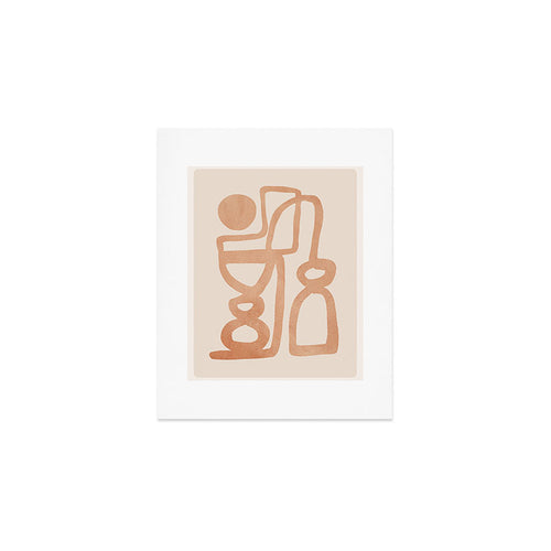 Abstract Minimal Shapes 80 Art Print Gallery Image 1