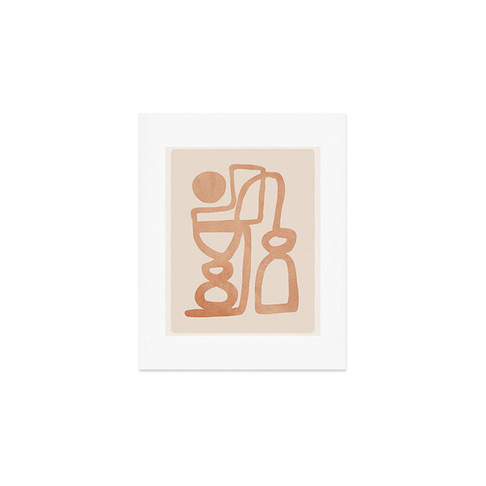 Abstract Minimal Shapes 80 Art Print Gallery Image 1