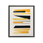 Abstract Minimal Shapes 97 Framed Canvas Print Gallery Image 6