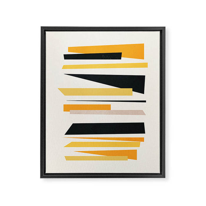 Abstract Minimal Shapes 97 Framed Canvas Print Gallery Image 1