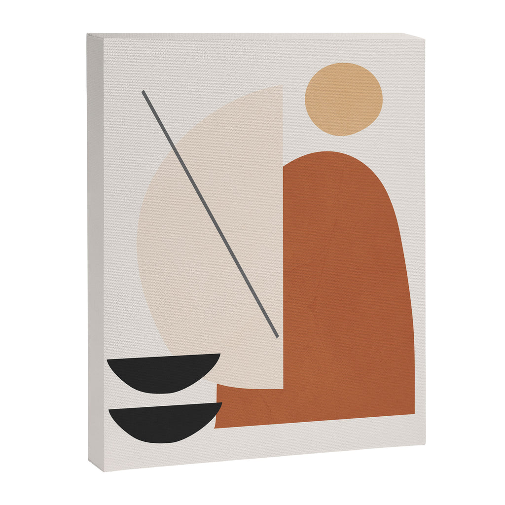 Abstract Minimal Shapes Canvas Print Gallery Image 6