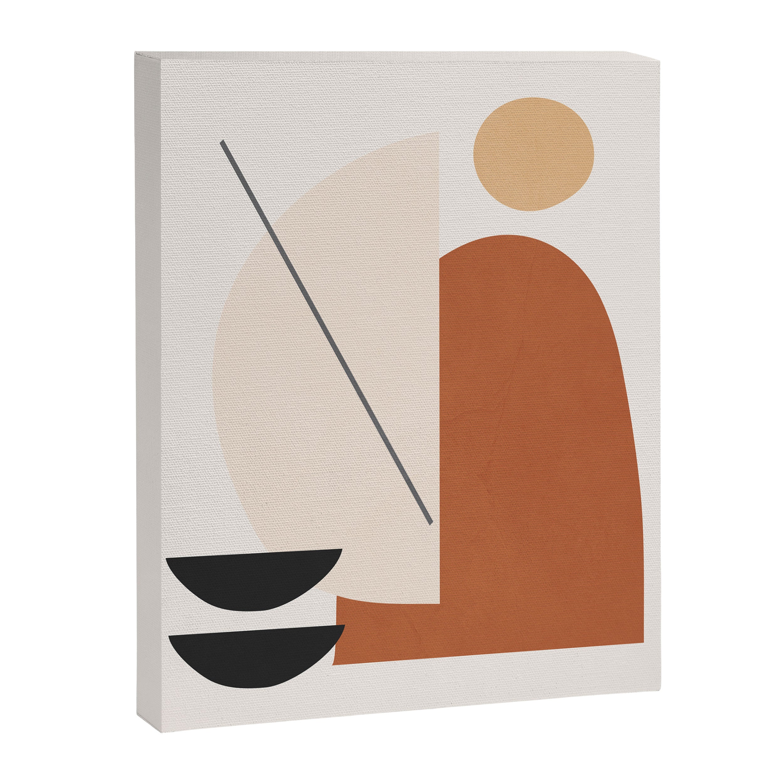 Abstract Minimal Shapes Canvas Print Gallery Image 6