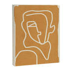 Abstract Minimal Woman Portrait 2 Canvas Print Gallery Image 6