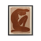 Abstract Nude Art Framed Canvas Print Gallery Image 6