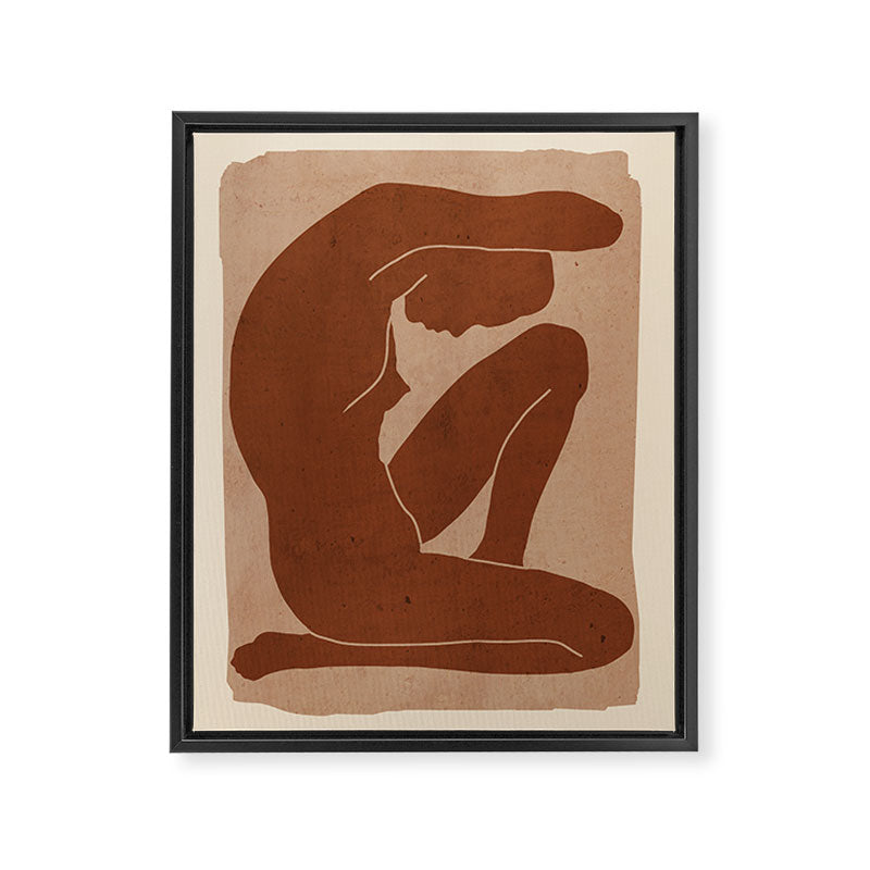 Abstract Nude Art Framed Canvas Print Gallery Image 6