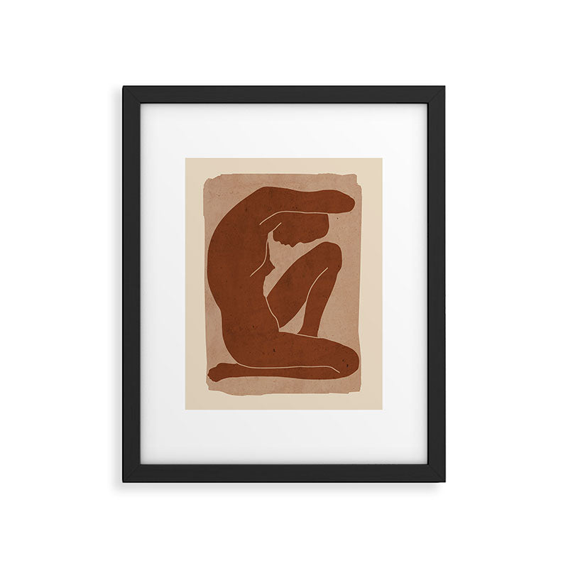 Abstract Nude Art Framed Art Print Gallery Image 4