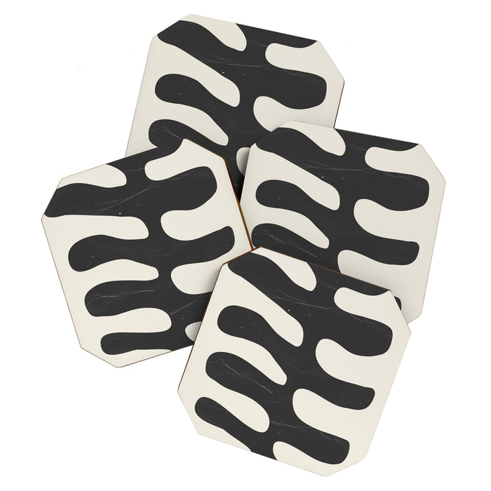 Abstract Plant 2 Coaster Gallery Image 1