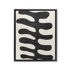Abstract Plant 2 Framed Canvas Print Gallery Image 6