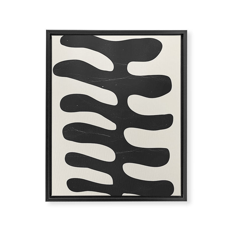 Abstract Plant 2 Framed Canvas Print Gallery Image 6