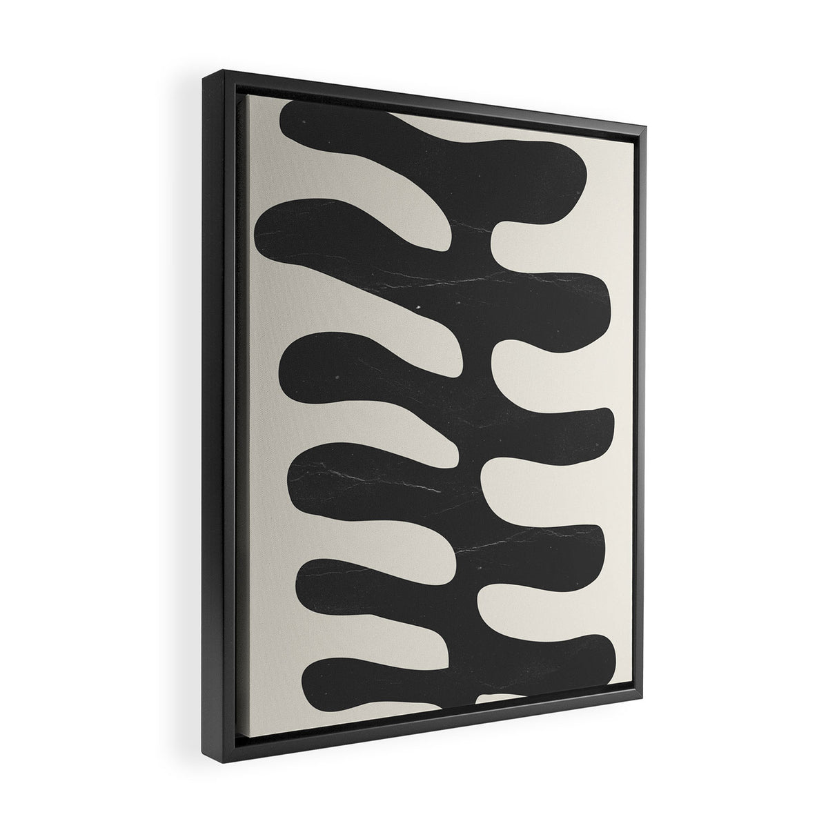Abstract Plant 2 Framed Canvas Print Gallery Image 2